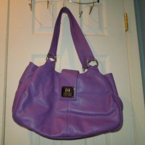 John Cole Extra Large Leather Tote W/Dustbag